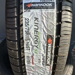235/75/15 New set Of Hankook tires Installed 