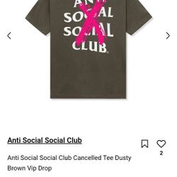 Anti Social Social Club Tee Xxl
