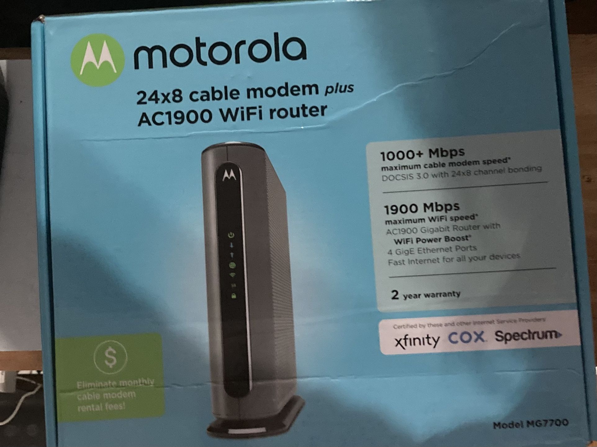 Motorola Modem And Router Combo