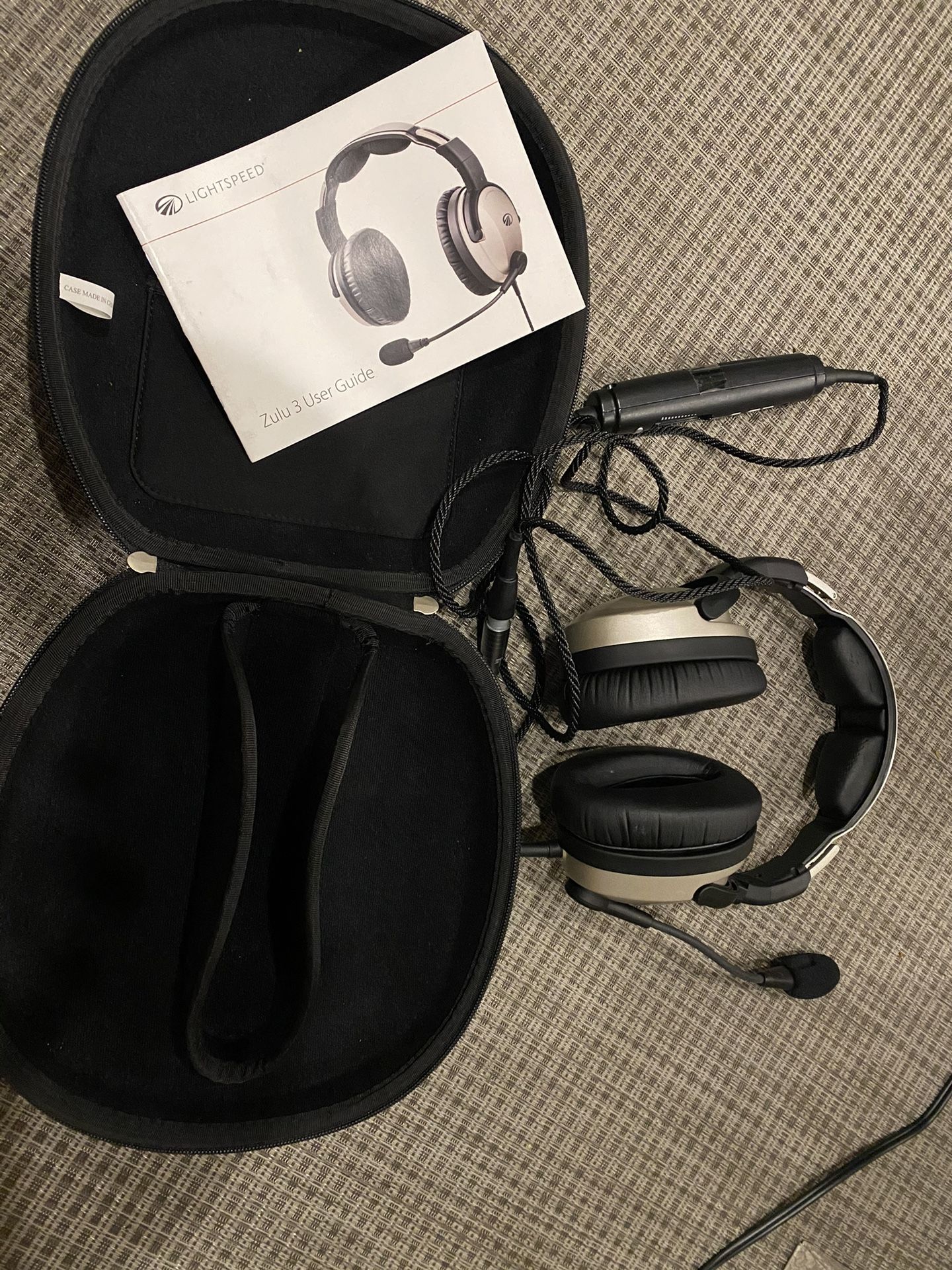 Lightspeed Zulu 3 Aviation Headset - $350