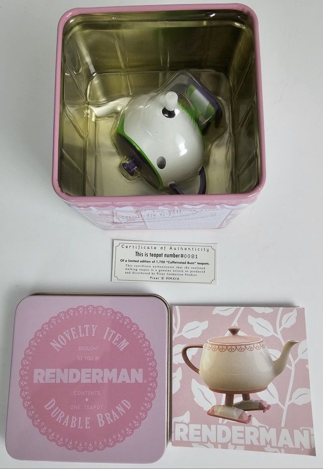 Renderman Buzz Lightyear Teapot for Sale in Arlington, TX - OfferUp