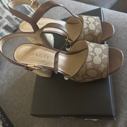 Coach Heels Great condition