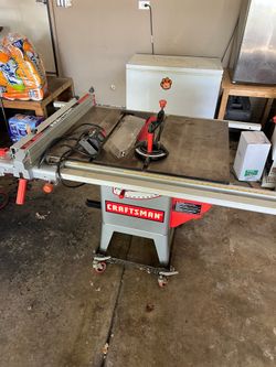 Craftsman 10” table saw