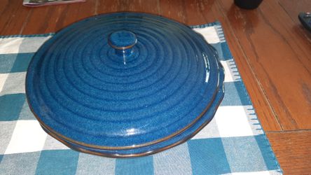 Meyer Pottery Dish With Lid