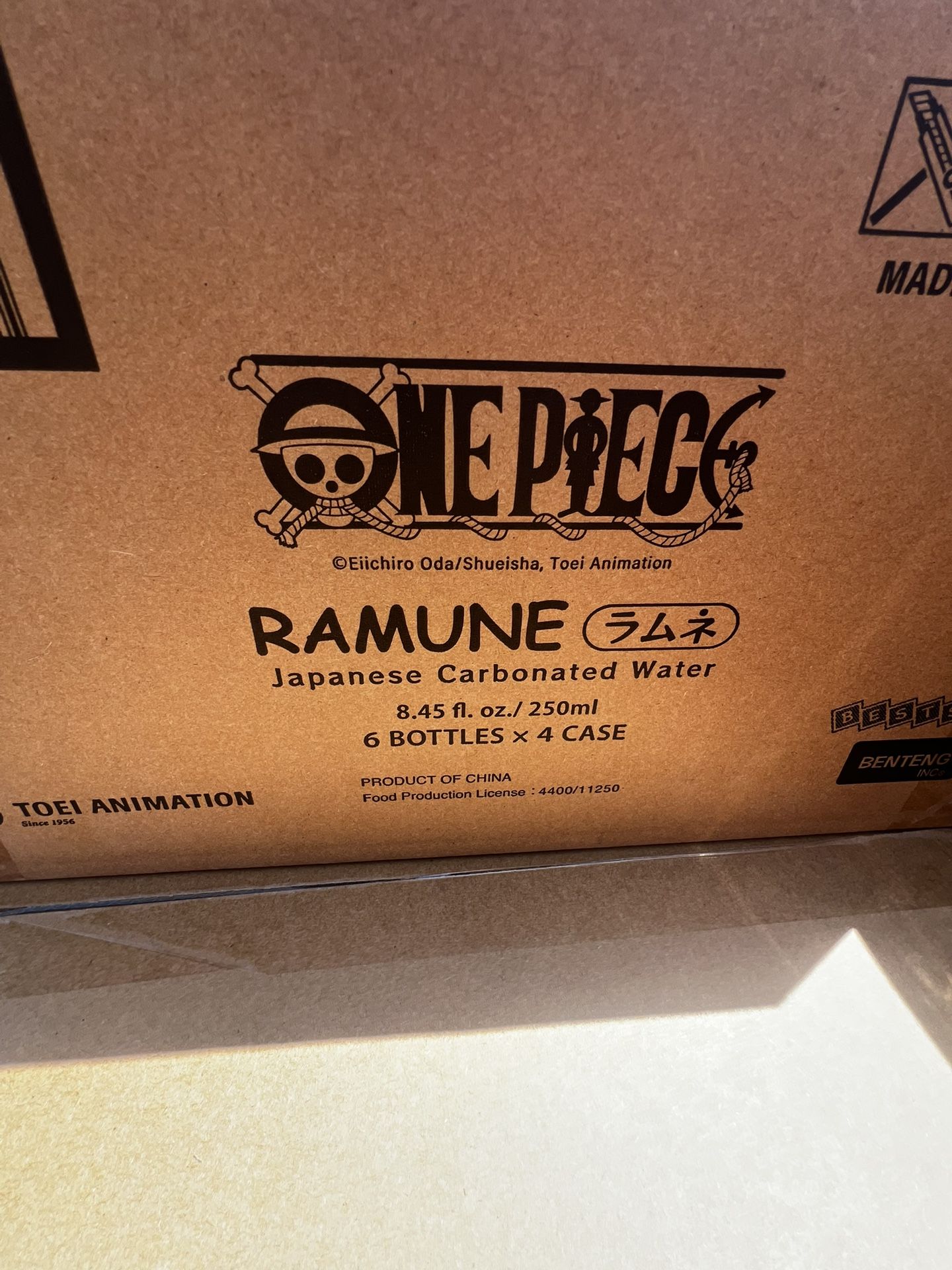 Ramune Japanese Soda - One piece Collab