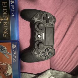 PS4 Remotes, Games, External Drive