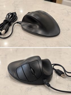 HandShoeMouse Hippus S2WB-LC Ergonomic Wired Mouse – Right Hand Small