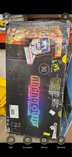 Brand New Arcade1Up Capcom Legacy Edition LIVE WiFi Street Fighter Arcade 14 Games