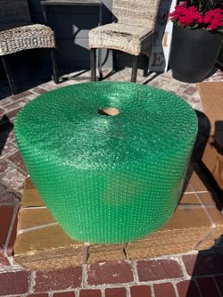 Large Green Bubble Wrap Roll – Packing & Shipping Cushioning