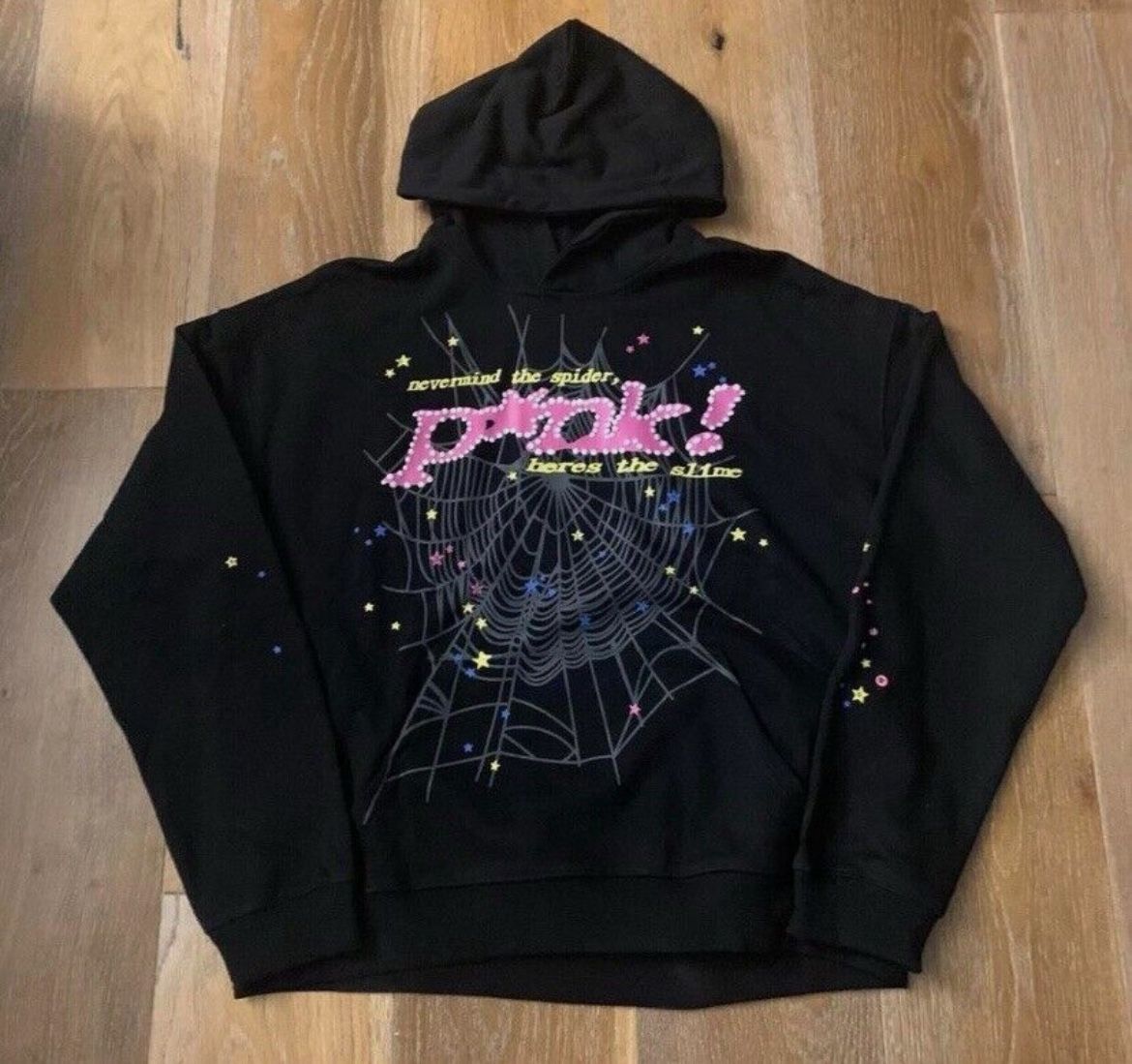 Spider Hoodie Black Large