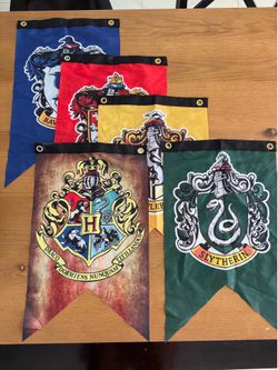 Harry Potter house banners