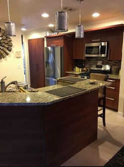 Kitchen cabinets