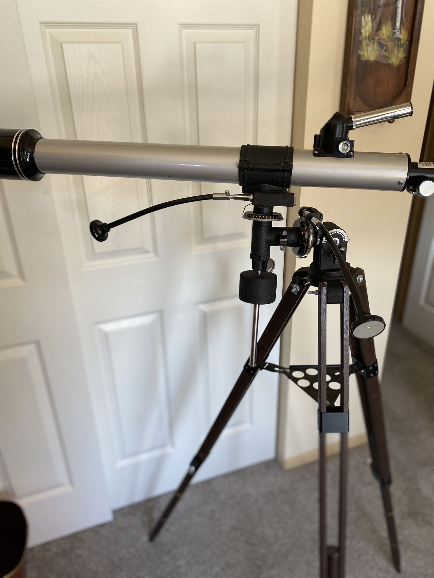 Vintage Jason Model 313 Telescope 454 Power With Extra Lenses And Accessories.