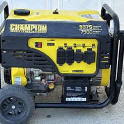 Champion 7500 Generator 