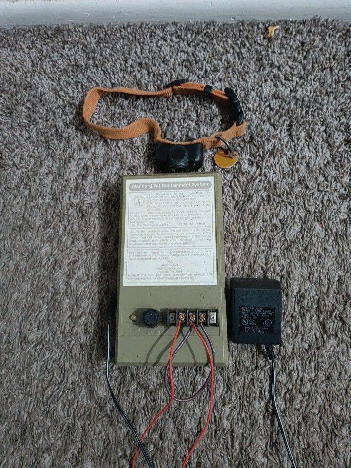 Dog Fence Dog Collar Electric Containment System 