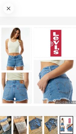 Levi's Women's 501 Original High-Rise Shorts  in ‘Jazz Solo’