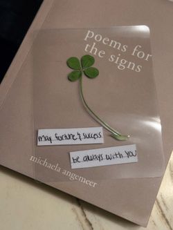 real four leaf clover laminated