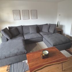 Malibu Cloud U Sectional - Like New!
