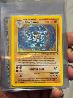 Machamp Holo legendary collection