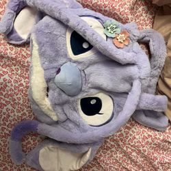 girl stitch bookbag/purse 