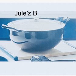 Princess House Olla De 5 Qts De Hierro Forjado Nueva En Su Caja 