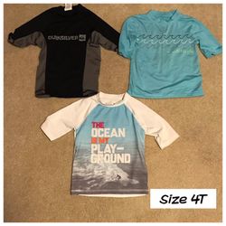 Kid swim shirts