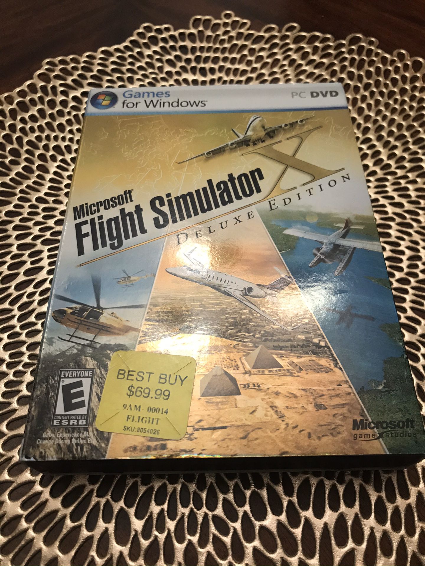 Microsoft Flight Simulator Deluxe Version