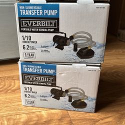 Everbilt 1/10 HP Non-Submersible Self-Priming Transfer Pump