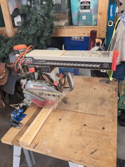 Ridgid radial arm saw