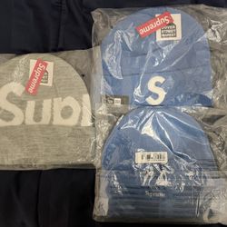 SUPREME FW24 BEANIE GRAY
