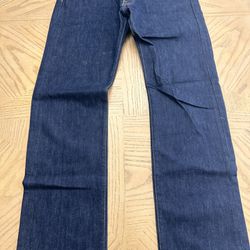 Levis 501 Original Fit Button Fly Mens Jeans Size 33x34 