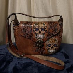 Crossbody Sugar skull Bag