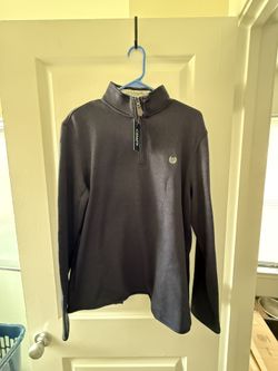 Chaps Quarter Zip With Pockets
