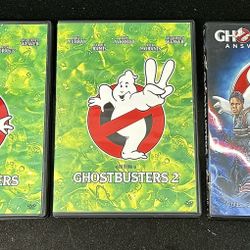 👻📀 Ghostbusters DVD Movies 1, 2 and 3: Collector’s Edition Set (new)