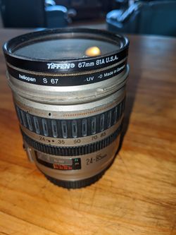 CANON EF 24-85mm f/3.5-4.5 Zoom USM Lens silver