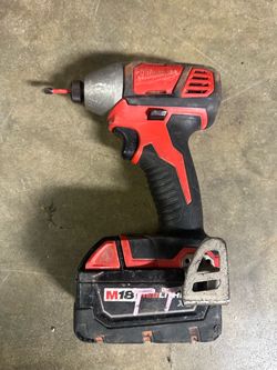 Milwaukee impact driver and battery