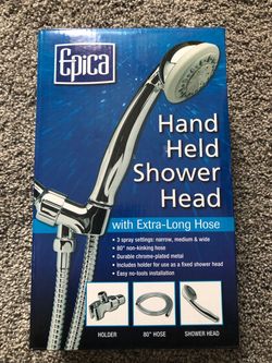 Hand held shower head