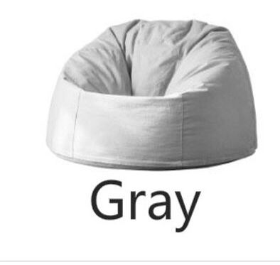 Bean bag light gray bag only and no stuffing