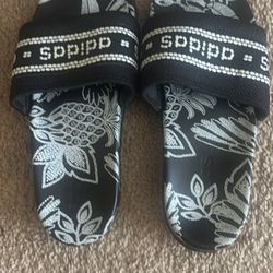Adidas Slides Black, Womens