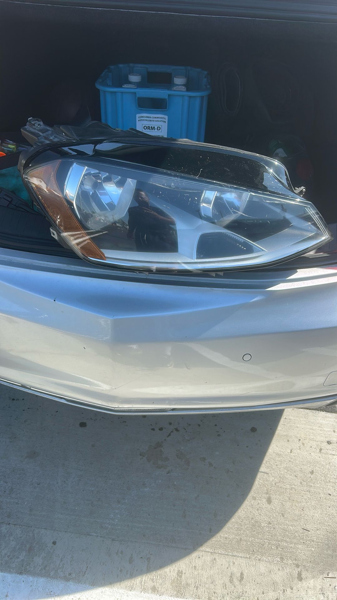 2014 -  2016 Volkswagen Golf Headlight(passenger)Halogen 