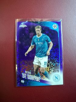 Topps Chrome Kevin De Bruyne