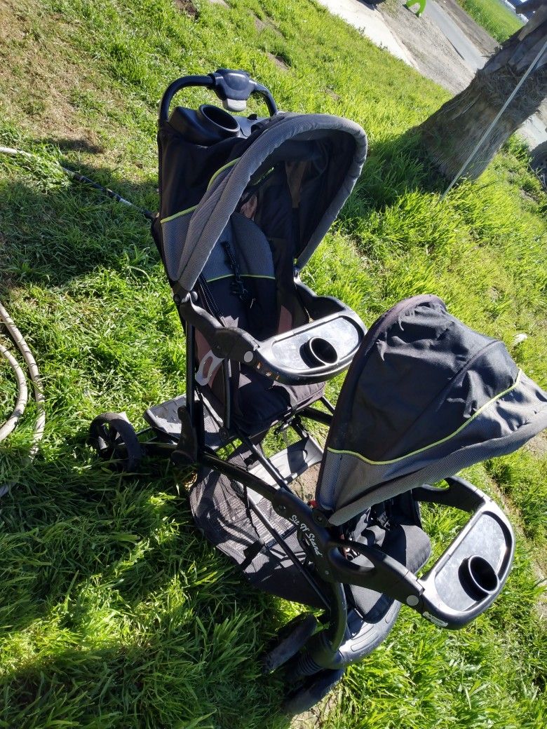 Sit N Stand Double Stroller 