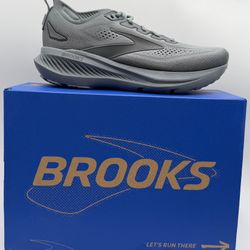 New Brooks  Glycerin 23 Run & Walk Cushion Shoes Men’s Grey SZ 8 - 9 -9.5 -10 - 11 -12 -12 E
