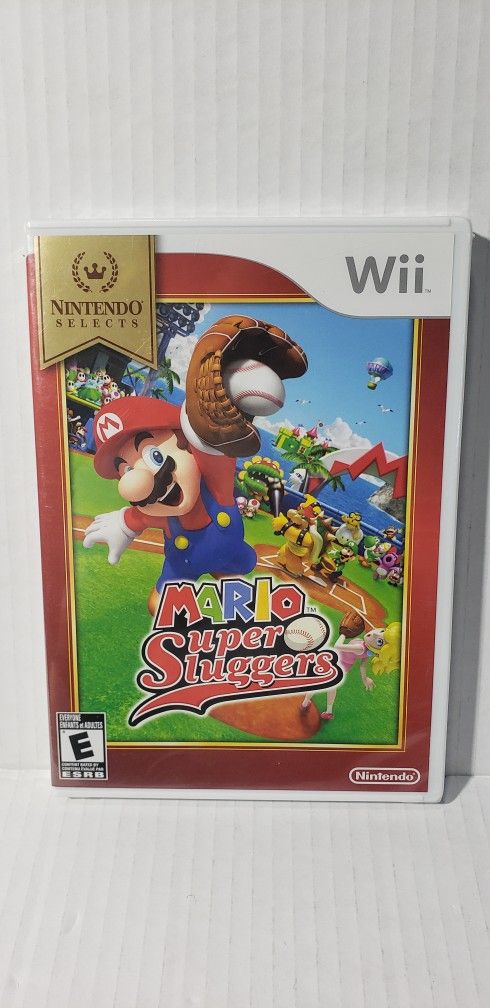 Mario Super Sluggers - Nintendo Wii (New Sealed)