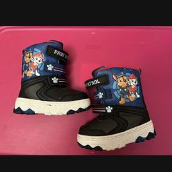 Paw Patrol Snow Boots Size 9c