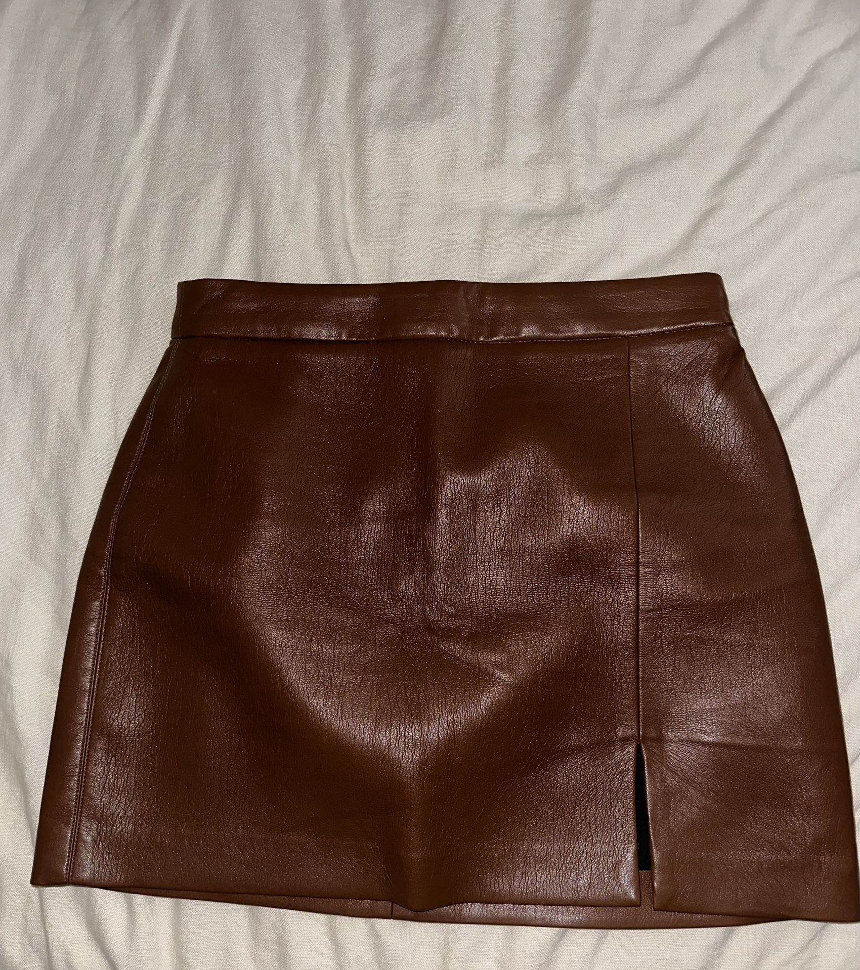 Leather Skirt