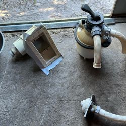 Sand Filter And Skimmer
