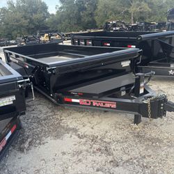 14 Ft Low Side ED Trailers Dump $500 Monthly