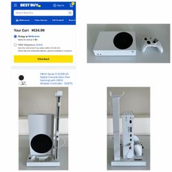Xbox Series S 512GB in great condition with controller & docking station