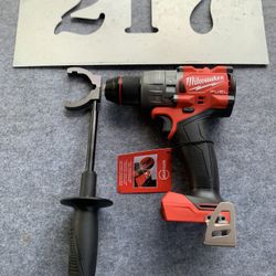 Milwaukee M18 FUEL 18V Lithium-Ion Brushless Cordless 1/2 in. Hammer Drill/Driver (Tool-Only)